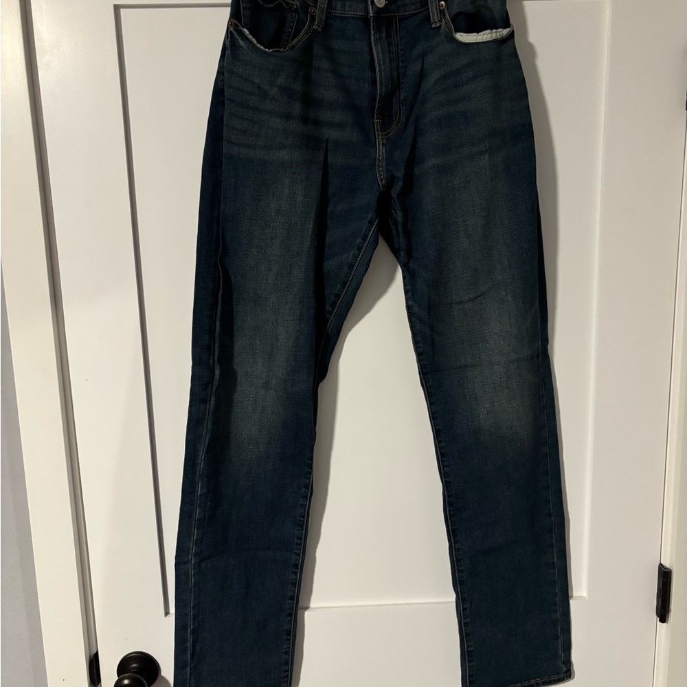 Lucky Brand Men's Slim Jeans in Deep Blue